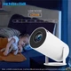 Проектор H96MAX HY300A LCD HD 100 AL 16:9 Android 9 HDMI WiFi Bluetooth білий (LKMTR_880837) - зображення 7