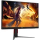 Игровой монитор 27 дюймов AOC, Fast IPS, 200 Гц, 1 мс, HDMI, DP, встроенные колонки, черно-красный - изображение 2