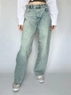 Женские джинсы WIDE LEG широкого кроя винтажные синие 36 Its Basic - изображение 1