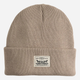 Czapka beanie Levi`s 000J4-0013 One Size Ciemnobeżowa - obraz 1