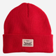 Czapka beanie Levi`s 000J4-0019 One Size Czerwona - obraz 1