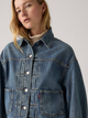 Джинсова куртка жіноча Levi`s 003NQ-0003 XS Синя (5401187357522) - зображення 4