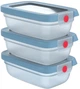 Набор контейнеров Tefal oneClick 500 мл х 3 шт (N1230510) - изображение 1