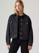 Джинсова куртка жіноча Levi`s A1743-0044 XS Чорна (5401157458105) - зображення 1