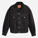 Джинсова куртка жіноча Levi`s A1743-0044 XS Чорна (5401157458105) - зображення 4