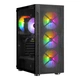 Ігровий комп`ютер COBRA Advanced (A78X3D.32.S5.97XT.25972)/ AMD Ryzen 7 7800X3D/4.2 - 5.0 ГГц/Radeon RX 9070 XT/16 ГБ/DDR5/32 ГБ/SSD 500 ГБ/без ОС/2500 Мбіт/с/750 Вт/Black - изображение 1