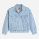 Джинсова куртка жіноча Levi`s A1743-0145 S Світло-блакитна (5401187280844) - зображення 5