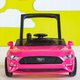 Chodzik Bright Starts Ford Mustang 3 w 1 Różowy (0074451112124) - obraz 10