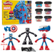 Zestaw kreatywny z masą plastyczną Hasbro Play-Doh Marvel Przygody bohaterów (G0333) - obraz 2