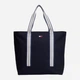 Сумка шоппер женская тканевая Tommy Hilfiger 355220591 Синяя (1159841415) - изображение 1