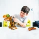Robot-zabawka konstrukcyjna Blue Rocket Xtrem Bots Dino Rex Stem XT3803086 (8436598030860) - obraz 6