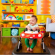 Ходунки Bright Start Little Speedster 3 in 1 Car Walker Red Racer (0074451167841) - зображення 7