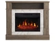 Каминокомплект ArtiFlame For Living AF23S дуб серый эффект живого пламени со звуком и обогревом - изображение 1