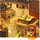 3D Румбокс DIY House в японському стилі + Пилозахисний купол (M032-B) - зображення 2