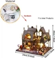 3D Румбокс DIY House Магічний будинок Luna Magic House + Пилозахисний купол (ES011-B) - зображення 3