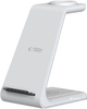 Stacja ładująca Tech-Protect Qi15W-A36 3-in-1 Wireless Charger White (5906302372157) - obraz 1
