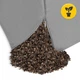 Подушка для йоги и медитации 4FIZJO Zafu круглая 32 x 20 см Grey (P-5907739315533) - изображение 2
