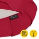 Подушка для йоги и медитации 4FIZJO Zafu полукруглая 40 x 30 x 12 см Red (P-5907739315496) - изображение 3