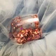 Чашка с двойными стенками и розовыми блестками Стакан - изображение 5