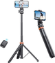  Selfie-tripod Tech-Protect L03S Wireless Selfie Stick Tripod Black (23247-0) - obraz 3