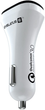 Автомобільний зарядний пристрій Evelatus QCC02 USB-A White (ECC02WH) - зображення 5