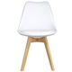 Скандинавский обеденный стул DSF-313 White - изображение 3