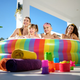 Basen dmuchany Bestway Rainbow Dreams 206 cm 35872 (6941607345986) - obraz 12