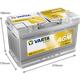 Автомобільний акумулятор Varta Silver Dynamic AGM 80А Єв (-/+) F21 (800EN) (580901080) - зображення 2