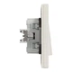 Выключатель одноклавишный Schneider Electric Asfora кремовый EPH0100123 - изображение 6