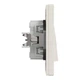 Перемикач одноклавішний Schneider Electric Asfora кремовий EPH0400123 - зображення 6
