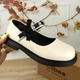Школьные бежевые туфли для девочки Clibee (DC637 beige) Размер 35, 21.5 см - изображение 2