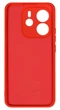 Панель Soft Silicone Case для Redmi Note 14 (4G) EU(164,84*78,15), Червоний - изображение 2