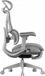 Крісло комп'ютерне офісне ергономічне OfficePro Elite Grey (OC950G) - зображення 4