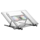 Підставка для ноутбука та MacBook Hoco DH17 Brilliant heat dissipation folding notebook stand Balck - изображение 6