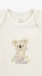 Боди для малышей унисекс Коала Patsan 56 68 см Белый shop (2000999266881) - изображение 2