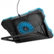 Підставка для ноутбука та MacBook Hoco DH20 Monnlight RGB notebook cooling holder 10RGB Black - изображение 4