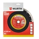 Дик алмазний відрізний WURTH PROFESSIONAL 230 x 2.0 мм (1668800230) - изображение 2