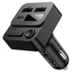 АЗУ с FM модулером BOROFONE BC60 Hero 35W(1A1C) car BT FM transmitter Black - изображение 5