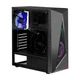 Корпус для игрового ПК MARVO Tazos 110 CA-119 (370×185×420 мм) Черный - изображение 3