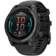 Смарт-часы GARMIN Fenix E 47mm AMOLED Slate Gray Steel with Black Silicone Band (010-03025-03/01/13) - изображение 1