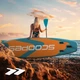 Сапборд надувний Scoopes Velo 112754, 350 см, SUP дошка для плавання, турингу та серфінгу, з веслом 2 в 1, сидінням, насосом, до 180 кг - изображение 3