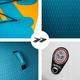 Сапборд надувний Scoopes Velo 112754, 350 см, SUP дошка для плавання, турингу та серфінгу, з веслом 2 в 1, сидінням, насосом, до 180 кг - изображение 6