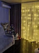 Светодиодная штора "Теплый белый шлейф" 3х3 м, 300 LED, IP44 - изображение 6