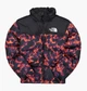 Пуховик The North Face 1996 Retro Nuptse Marble Camo Print Black/Orange NF0A5IX429K L - изображение 1