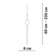 Подвесной светильник Friendlylight Wand PD B FL3070 - зображення 4