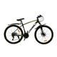 Велосипед CrossBike 26" Tracker 2025 Рама 17" black-yellow - изображение 1