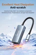 Адаптер type-C to Gigabit LAN Ethernet Adapter RJ45 1000mb/s для Samsung, Xiaomi, Lenovo та ін. Мережева карта. Rocoren metal - зображення 10