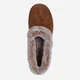 Женские домашние тапочки утепленные с мехом с закрытым носком Skechers Cozy Up 169027 TPE 36 (6US) 23.5 см Коричневые (197976820722) - изображение 4