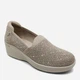 Женские слипоны Skechers Pier-Lite-My Reflection 188019 36.5 (6.5US) 23.5 см Бежевые (198376070878) - изображение 2
