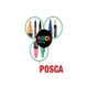 Художній маркер UNI Posca Black 0.9-1.3 мм (PC-3M.Black) - зображення 2